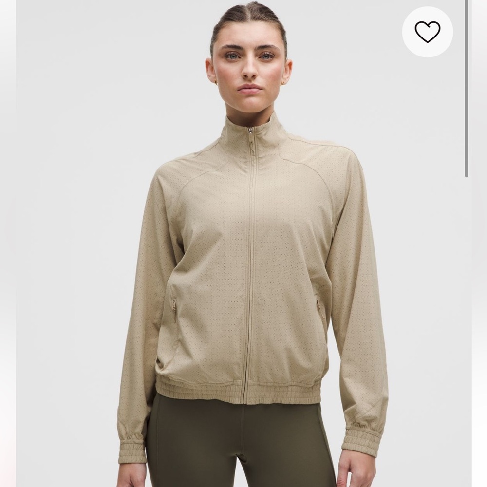 Lululemon adapted state perforated jacket